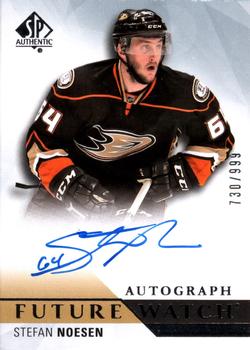 #259 Stefan Noesen - Anaheim Ducks - 2015-16 SP Authentic Hockey