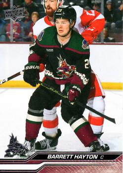 #259 Barrett Hayton - Arizona Coyotes -2023-24 Upper Deck Hockey