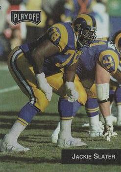 #259 Jackie Slater - Los Angeles Rams - 1993 Playoff Football