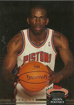 #259 Olden Polynice - Detroit Pistons - 1992-93 Stadium Club Basketball