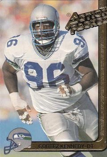 #259 Cortez Kennedy - Seattle Seahawks - 1991 Action Packed Football