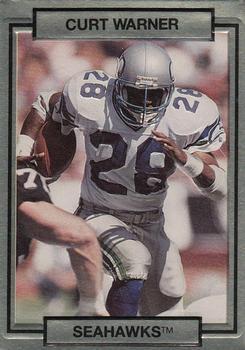 #259 Curt Warner - Seattle Seahawks - 1990 Action Packed Football