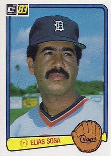 #259 Elias Sosa - Detroit Tigers - 1983 Donruss Baseball
