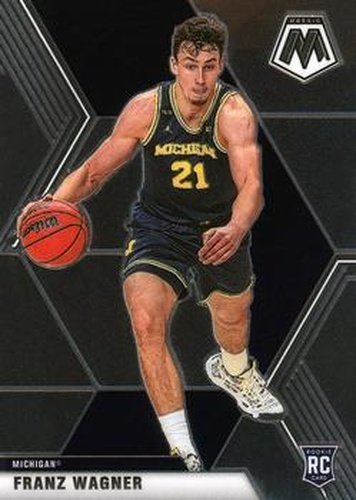 #259 Franz Wagner - Michigan Wolverines - 2021 Panini Chronicles Draft Picks Basketball