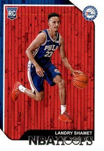 #259 Landry Shamet - Philadelphia 76ers - 2018-19 Hoops Basketball