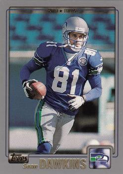 #259 Sean Dawkins - Seattle Seahawks - 2001 Topps Football