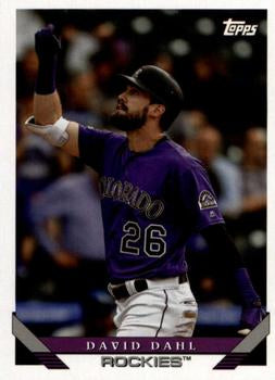 #259 David Dahl - Colorado Rockies - 2019 Topps Archives Baseball
