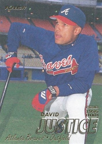 #259 David Justice - Atlanta Braves - 1997 Fleer Baseball