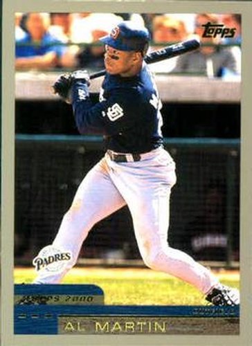 #259 Al Martin - San Diego Padres - 2000 Topps Baseball
