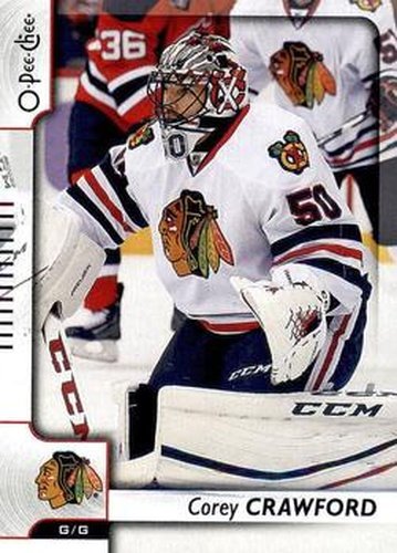 #259 Corey Crawford - Chicago Blackhawks - 2017-18 O-Pee-Chee Hockey