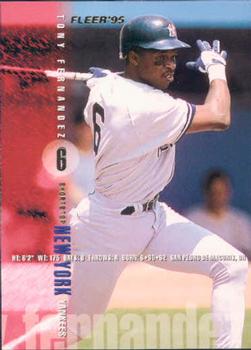 #U-25 Tony Fernandez - New York Yankees - 1995 Fleer Update Baseball