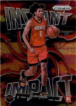 #25 Jalen Green - Houston Rockets - 2021-22 Panini Prizm - Instant Impact Basketball