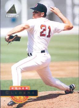 #25 Roger Clemens - Boston Red Sox - 1994 Pinnacle Baseball