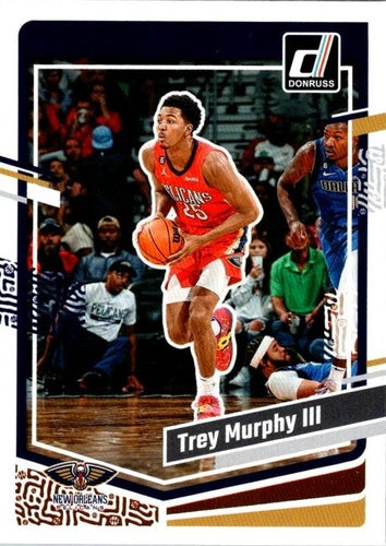 #25 Trey Murphy III - New Orleans Pelicans - 2023-24 Donruss Basketball