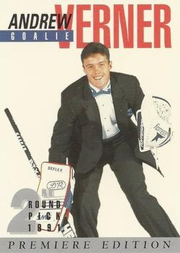 #25 Andrew Verner - 1991 Arena Draft Picks French Hockey