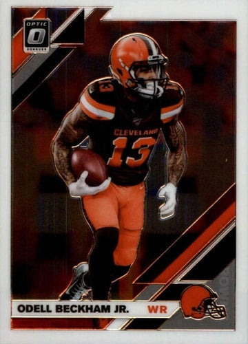 #25 Odell Beckham Jr. - Cleveland Browns - 2019 Donruss Optic Football