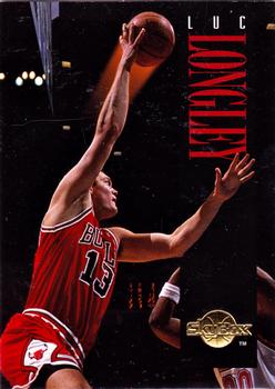 #25 Luc Longley - Chicago Bulls - 1994-95 SkyBox Premium Basketball