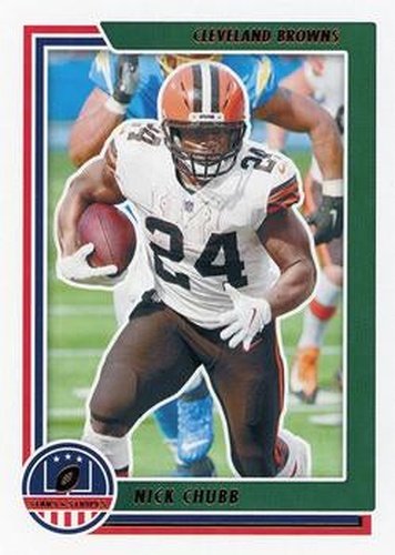 #STS-NCH Nick Chubb - Cleveland Browns - 2021 Panini Chronicles - Stars and Stripes Football