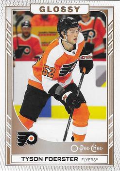 #R-25 Tyson Foerster - Philadelphia Flyers - 2023-24 O-Pee-Chee Glossy Gold Hockey