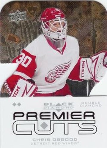 #PDC25 Chris Osgood - Detroit Red Wings - 2008-09 Upper Deck Black Diamond - Premier Die Cut Hockey