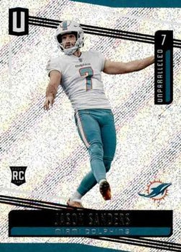 #25 Jason Sanders - Miami Dolphins - 2019 Panini Unparalleled Football