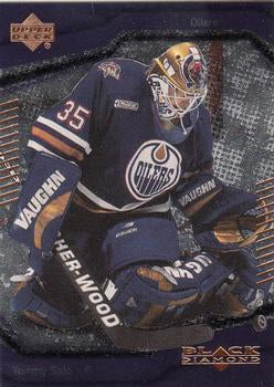#25 Tommy Salo - Edmonton Oilers - 2000-01 Upper Deck Black Diamond Hockey