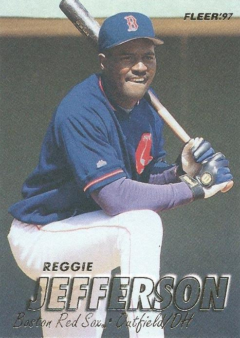 #25 Reggie Jefferson - Boston Red Sox - 1997 Fleer Baseball