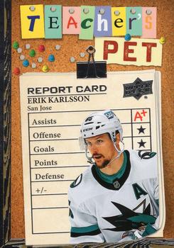 #TP-25 Erik Karlsson - San Jose Sharks - 2023-24 Upper Deck - Teacher's Pet Hockey