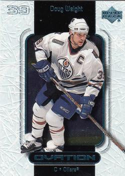 #25 Doug Weight - Edmonton Oilers - 1999-00 Upper Deck Ovation Hockey