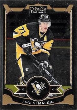 #25 Evgeni Malkin - Pittsburgh Penguins - 2015-16 O-Pee-Chee Platinum Hockey