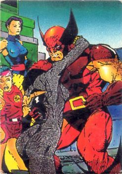 #25 Black Widow / Wolverine / Psylocke / Jubilee - 1991 Comic Images X-Men