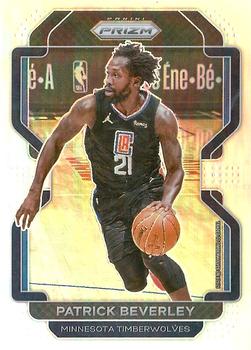 #25 Patrick Beverley - Minnesota Timberwolves - 2021-22 Panini Prizm - Silver Basketball