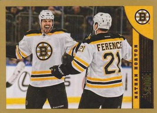 #25 Nathan Horton - Boston Bruins - 2013-14 Score - Gold Hockey