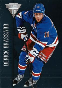 #25 Derick Brassard - New York Rangers - 2013-14 Panini Titanium Hockey