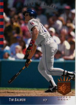 #25 Tim Salmon - California Angels - 1993 SP Baseball