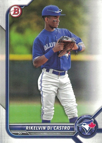 #BP-25 Rikelvin De Castro - Toronto Blue Jays - 2022 Bowman - Prospects Baseball