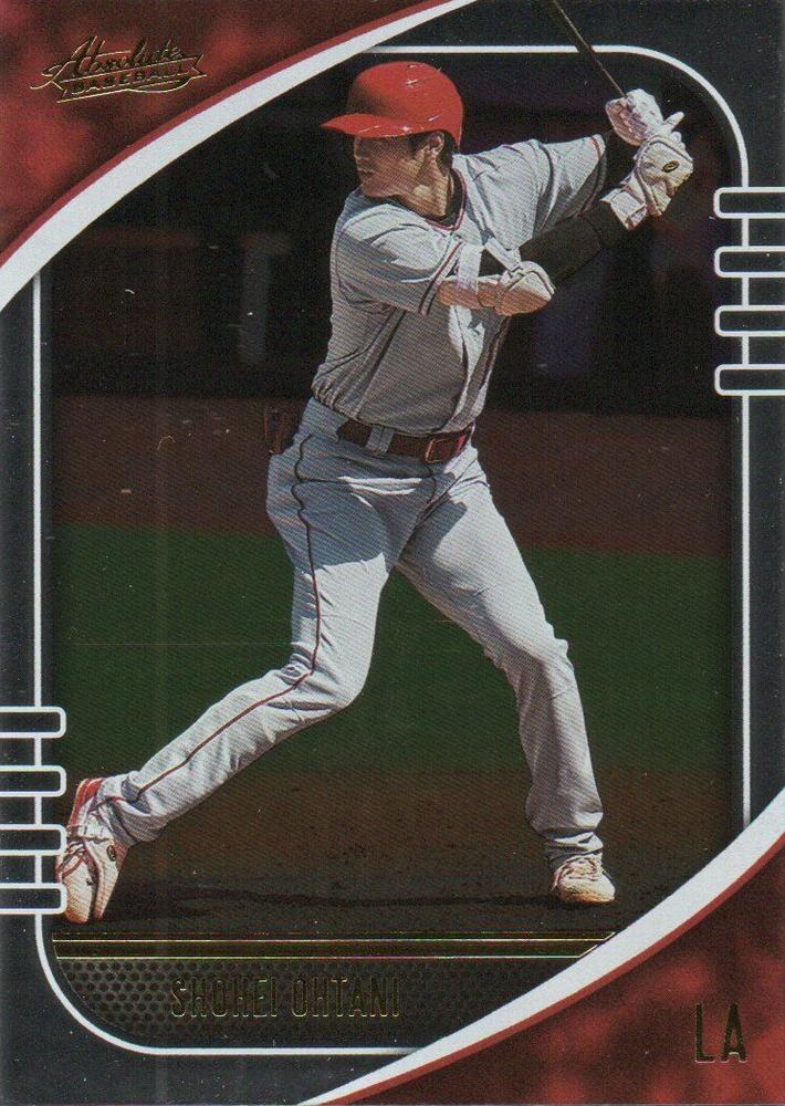#25 Shohei Ohtani - Los Angeles Angels - 2021 Panini Absolute Baseball