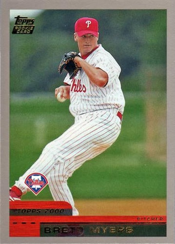 #T25 Brett Myers - Philadelphia Phillies - 2000 Topps Traded & Rookies Baseball