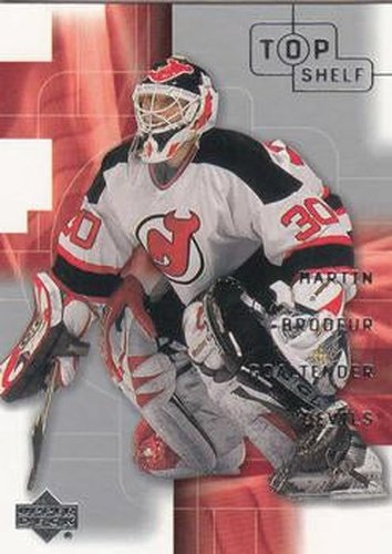 #25 Martin Brodeur - New Jersey Devils - 2001-02 Upper Deck Top Shelf Hockey