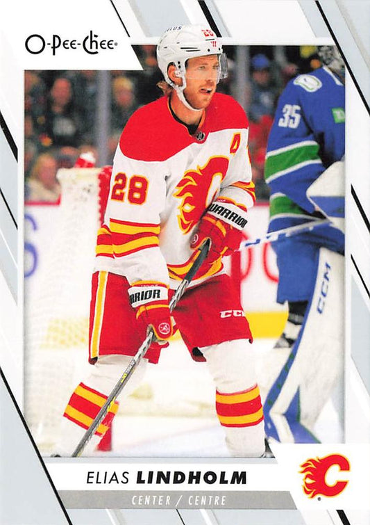 #25 Elias Lindholm - Calgary Flames - 2023-24 O-Pee-Chee Hockey