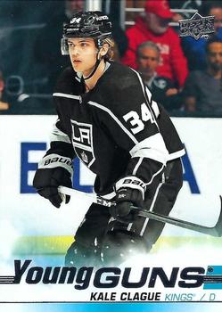 #525 Kale Clague - Los Angeles Kings - 2019-20 Upper Deck Hockey