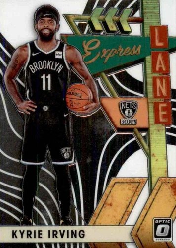 #25 Kyrie Irving - Brooklyn Nets - 2019-20 Donruss Optic - Express Lane Basketball