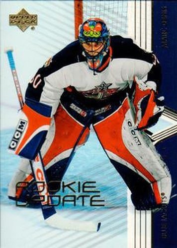 #25 Marc Denis - Columbus Blue Jackets - 2003-04 Upper Deck Rookie Update Hockey