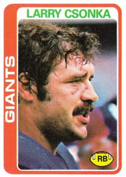 #25 Larry Csonka - New York Giants - 1978 Topps Football