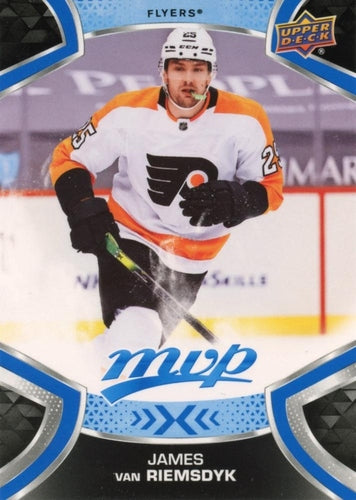 #25 James van Riemsdyk - Philadelphia Flyers - 2021-22 Upper Deck MVP - Blue Hockey