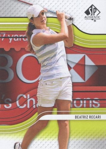 #R25 Beatriz Recari - 2012 SP Authentic - Rookie Extended Series Golf