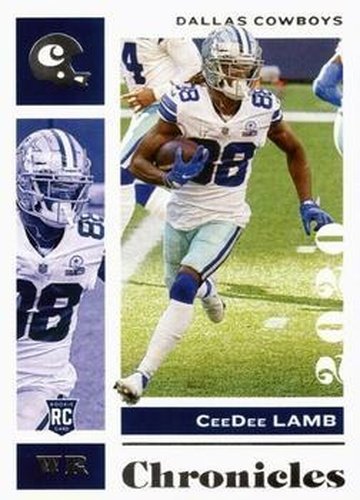 #25 CeeDee Lamb - Dallas Cowboys - 2020 Panini Chronicles Football
