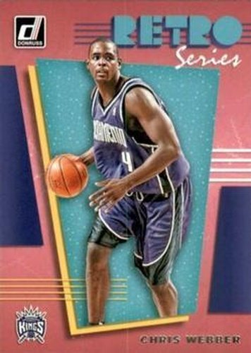 #25 Chris Webber - Sacramento Kings - 2019-20 Donruss - Retro Series Basketball