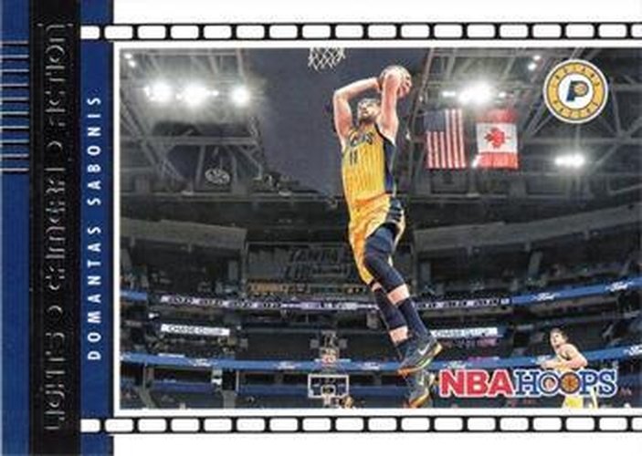 #25 Domantas Sabonis - Indiana Pacers - 2021-22 Hoops - Lights Camera Action Basketball
