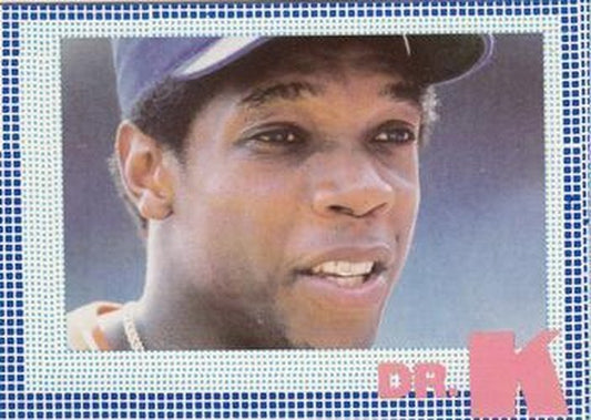 #25 Dwight Gooden - New York Mets - 1985 Renata Galasso Dwight Gooden Dr. K Baseball